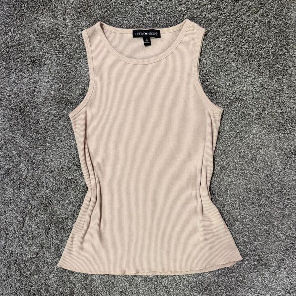Derek-heart Women's Tan and Cream Vest